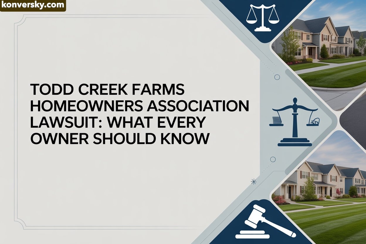 Todd Creek Farms Homeowners Association Lawsuit