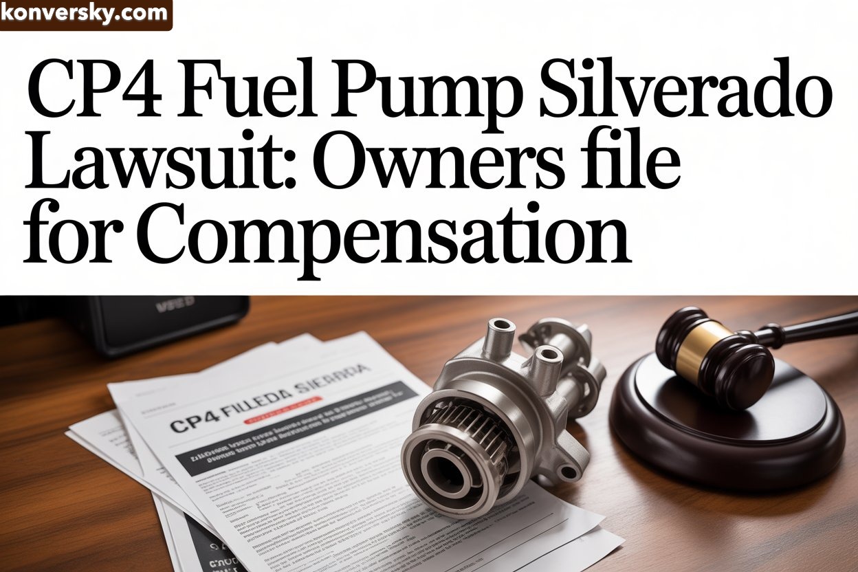 Cp4 fuel pump silverado sierra lawsuit