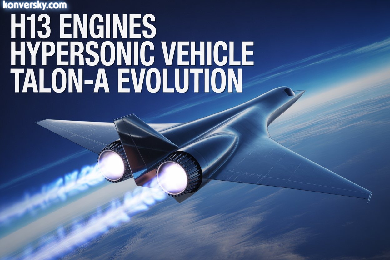 H13 Engines Hypersonic Vehicle Talon-A