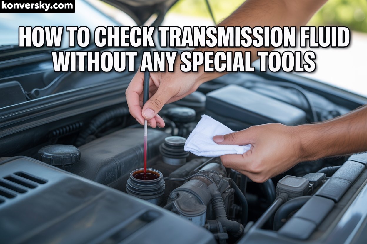 How to Check Transmission Fluid