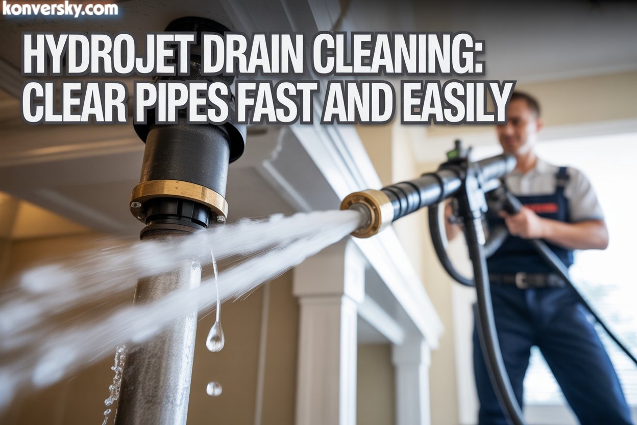 Hydrojet Drain Cleaning