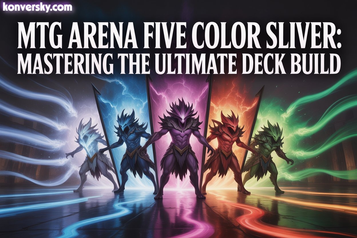Mtg arena five color sliver