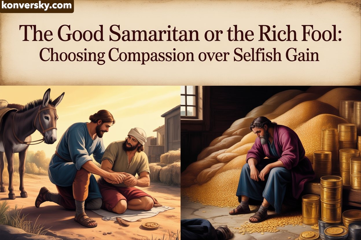 The Good Samaritan or the Rich Fool