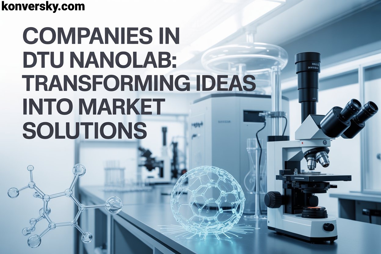 Companies in DTU Nanolab