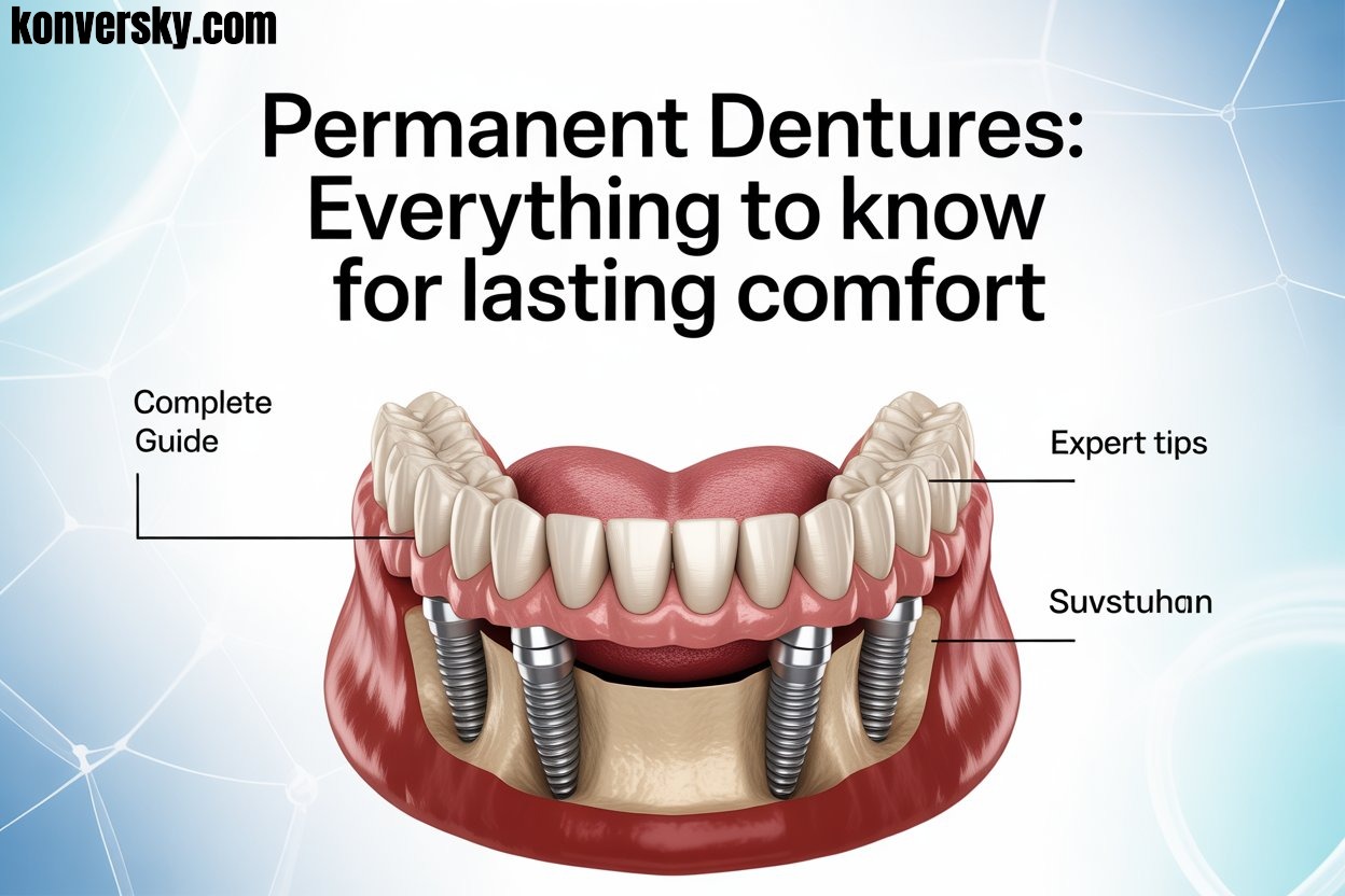 Permanent dentures