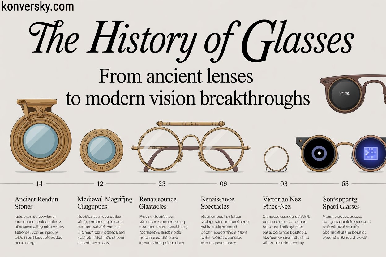 The history of glasses